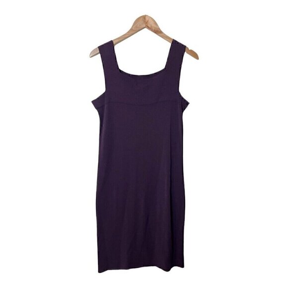 Sarah Pacini Purple Viscose Blend Sweater Tunic Dress 1 2 - Picture 4 of 5